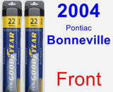 Front Wiper Blade Pack for 2004 Pontiac Bonneville - Assurance