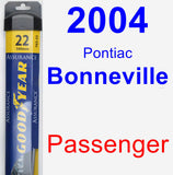 Passenger Wiper Blade for 2004 Pontiac Bonneville - Assurance