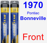 Front Wiper Blade Pack for 1970 Pontiac Bonneville - Assurance