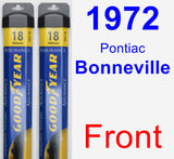 Front Wiper Blade Pack for 1972 Pontiac Bonneville - Assurance