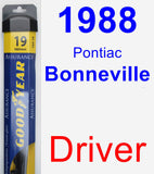 Driver Wiper Blade for 1988 Pontiac Bonneville - Assurance