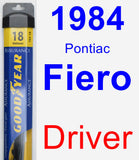 Driver Wiper Blade for 1984 Pontiac Fiero - Assurance