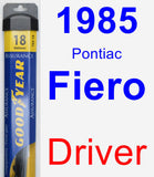 Driver Wiper Blade for 1985 Pontiac Fiero - Assurance