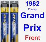 Front Wiper Blade Pack for 1982 Pontiac Grand Prix - Assurance