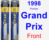 Front Wiper Blade Pack for 1998 Pontiac Grand Prix - Assurance