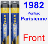 Front Wiper Blade Pack for 1982 Pontiac Parisienne - Assurance