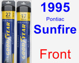 Front Wiper Blade Pack for 1995 Pontiac Sunfire - Assurance