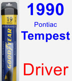 Driver Wiper Blade for 1990 Pontiac Tempest - Assurance