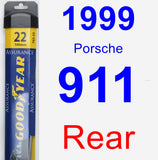 Rear Wiper Blade for 1999 Porsche 911 - Assurance