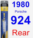 Rear Wiper Blade for 1980 Porsche 924 - Assurance