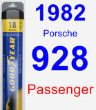 Passenger Wiper Blade for 1982 Porsche 928 - Assurance