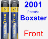 Front Wiper Blade Pack for 2001 Porsche Boxster - Assurance