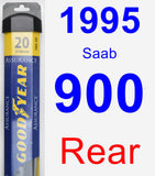 Rear Wiper Blade for 1995 Saab 900 - Assurance