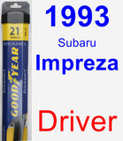 Driver Wiper Blade for 1993 Subaru Impreza - Assurance