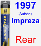 Rear Wiper Blade for 1997 Subaru Impreza - Assurance