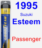 Passenger Wiper Blade for 1995 Suzuki Esteem - Assurance