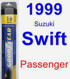 Passenger Wiper Blade for 1999 Suzuki Swift - Assurance