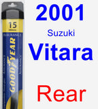 Rear Wiper Blade for 2001 Suzuki Vitara - Assurance