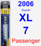 Passenger Wiper Blade for 2006 Suzuki XL-7 - Assurance