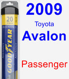 Passenger Wiper Blade for 2009 Toyota Avalon - Assurance