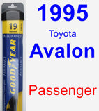 Passenger Wiper Blade for 1995 Toyota Avalon - Assurance