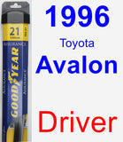 Driver Wiper Blade for 1996 Toyota Avalon - Assurance