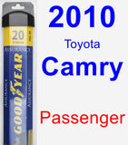 Passenger Wiper Blade for 2010 Toyota Camry - Assurance