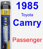 Passenger Wiper Blade for 1985 Toyota Camry - Assurance