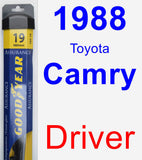 Driver Wiper Blade for 1988 Toyota Camry - Assurance