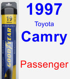 Passenger Wiper Blade for 1997 Toyota Camry - Assurance