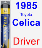 Driver Wiper Blade for 1985 Toyota Celica - Assurance