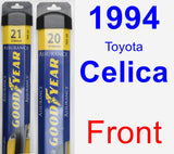 Front Wiper Blade Pack for 1994 Toyota Celica - Assurance