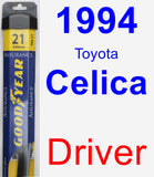 Driver Wiper Blade for 1994 Toyota Celica - Assurance