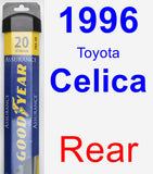 Rear Wiper Blade for 1996 Toyota Celica - Assurance