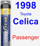 Passenger Wiper Blade for 1998 Toyota Celica - Assurance
