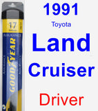 Driver Wiper Blade for 1991 Toyota Land Cruiser - Assurance