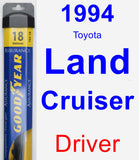 Driver Wiper Blade for 1994 Toyota Land Cruiser - Assurance