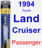 Passenger Wiper Blade for 1994 Toyota Land Cruiser - Assurance