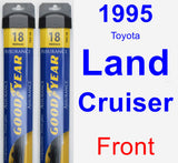 Front Wiper Blade Pack for 1995 Toyota Land Cruiser - Assurance