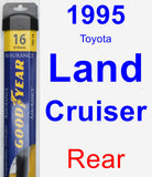 Rear Wiper Blade for 1995 Toyota Land Cruiser - Assurance