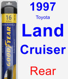 Rear Wiper Blade for 1997 Toyota Land Cruiser - Assurance