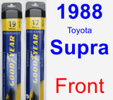 Front Wiper Blade Pack for 1988 Toyota Supra - Assurance