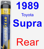 Rear Wiper Blade for 1989 Toyota Supra - Assurance