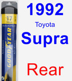 Rear Wiper Blade for 1992 Toyota Supra - Assurance
