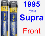 Front Wiper Blade Pack for 1995 Toyota Supra - Assurance