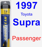 Passenger Wiper Blade for 1997 Toyota Supra - Assurance