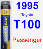 Passenger Wiper Blade for 1995 Toyota T100 - Assurance