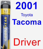 Driver Wiper Blade for 2001 Toyota Tacoma - Assurance