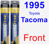 Front Wiper Blade Pack for 1995 Toyota Tacoma - Assurance