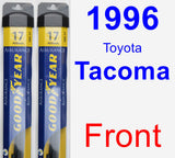 Front Wiper Blade Pack for 1996 Toyota Tacoma - Assurance